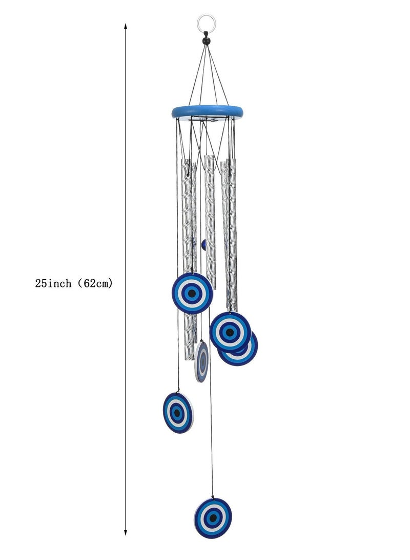 دقات الرياح للخارج 25 بوصة معلقة زخرفة معدنية Windchimes في الهواء الطلق حديقة الديكور - Image 5