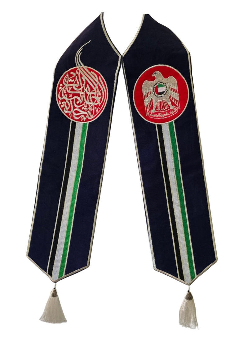 Al Zaabiah UAE National Day Flag Scarf-3 - Image 1