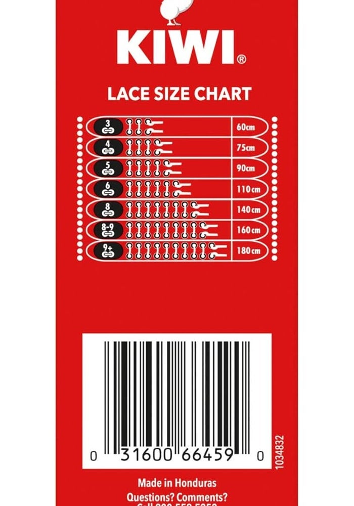 KIWI Outdoor Round Laces, Gold/Brown, 54 Inch, Durable and Braided, 1 Pair - Image 3