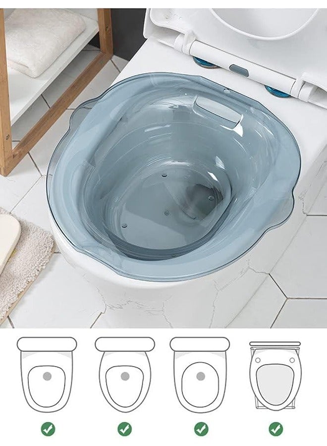 Toilet Seat Sink for Postpartum Care, Elderly, Disabled or Hemorrhoid Treatment - Mitigate Infections, Relieve Inflammation, Calm Pain Fits All Toilet Seat Toilets  - Image 3