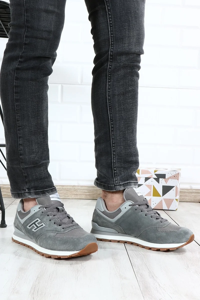 هامر جاك Chile M Gray Men's Sneaker 102 19253-M-12832