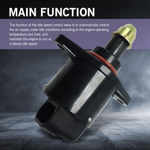 Flygun 1PC Car Idle Control Valve, Idle Motor Air Control Valve for Unstable/Unsmooth Acceleration, Replacement OEM #Part Number 90380 10526 Accessories, Compatible with King Kong, Buick, Chevy - Image 3