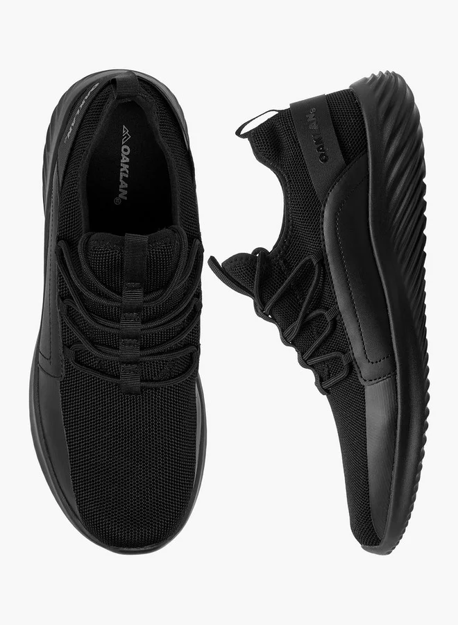 Oaklan by Shoexpress Textured Shoes with Lace-Up Closure