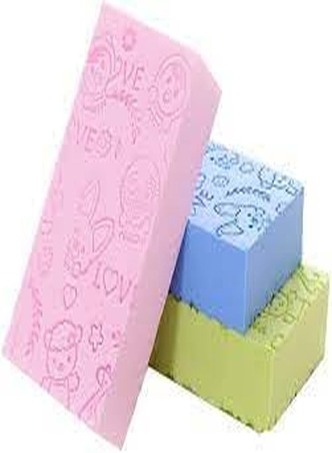 Qwid Ultra Soft Exfoliating Asian Bath Sponge l Body Scrubber Sponge (Pack of 2) - Image 2