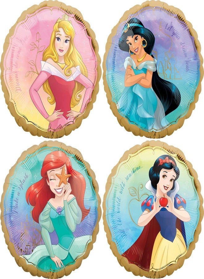 Anagram Princess Theme Birthday Party Supplies 8 Princesses Balloon Bouquet Decorations - Image 5