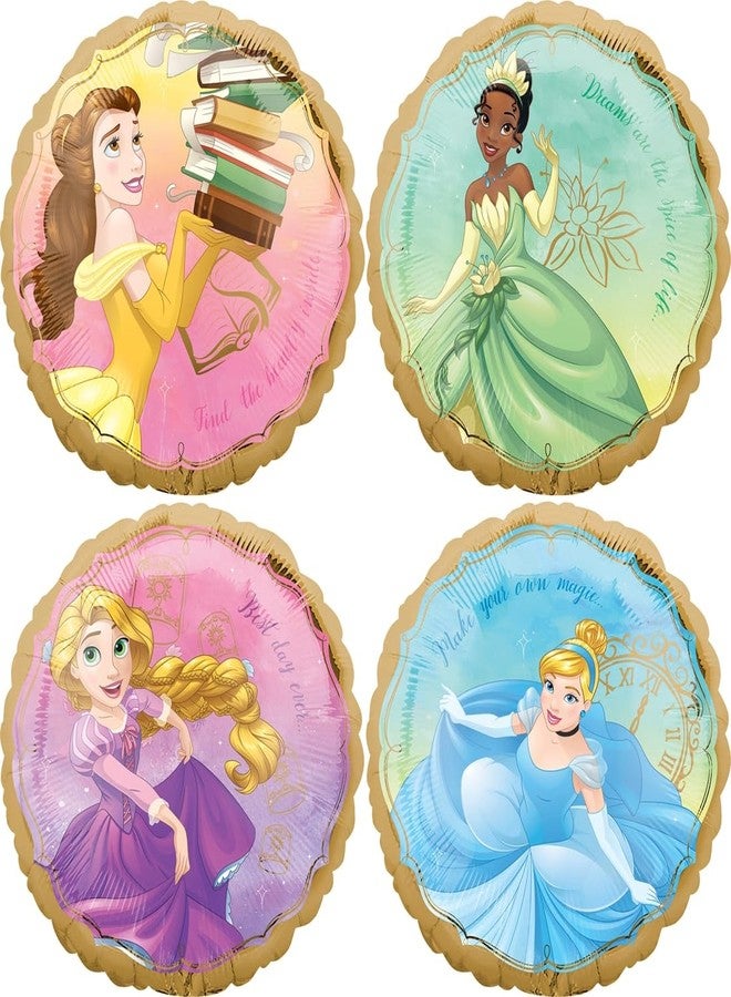 Anagram Princess Theme Birthday Party Supplies 8 Princesses Balloon Bouquet Decorations - Image 4