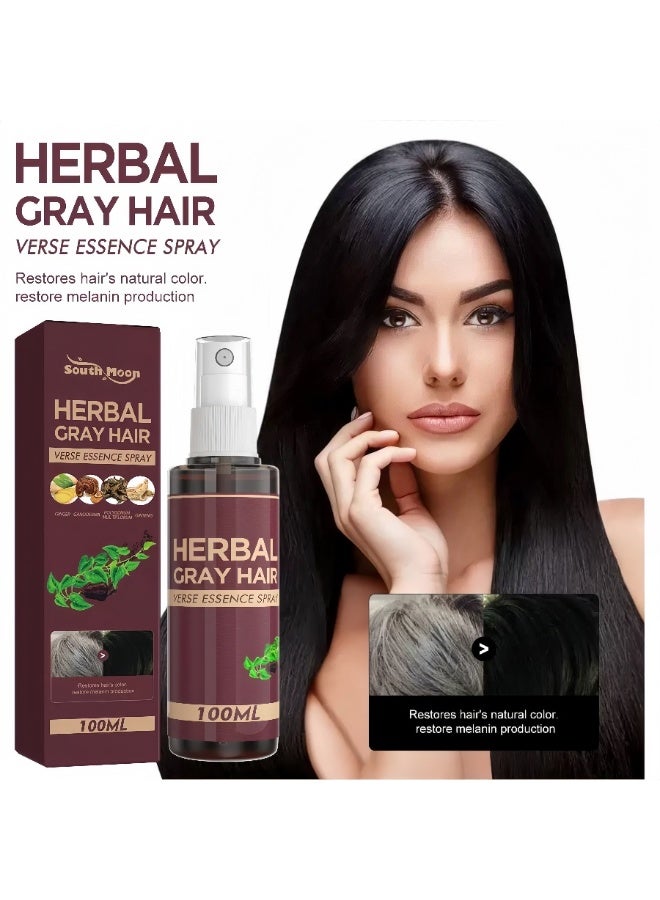 ساوث مون رذاذ الإسنس العشبي ١٠٠ مل: لمحاربة الشيب واستعادة لونك الطبيعي الأصغر سناً - Image 4