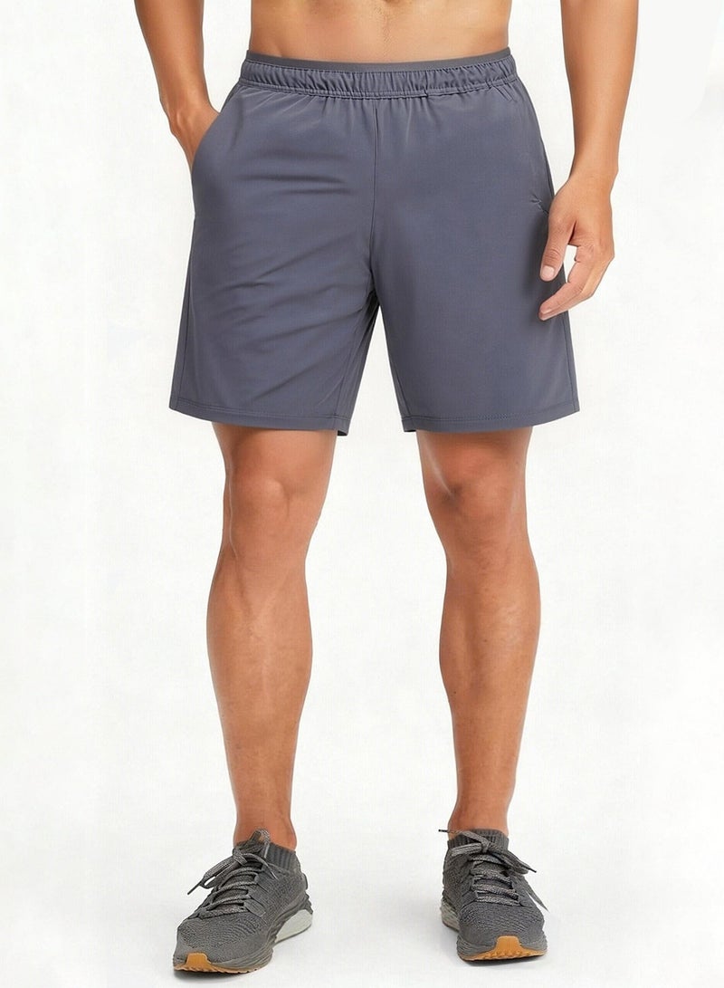 QUASER Men's Athletic Shorts,5'' Lightweight Quick Dry Running Sports Knit Athletic Gym Shorts with Pockets - Image 1