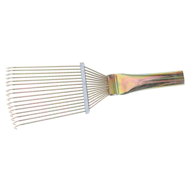 Lightweight Metal Horse Grooming Brush For Cattle Sheep Durable Portable Livestock Hairbrush - Image 2