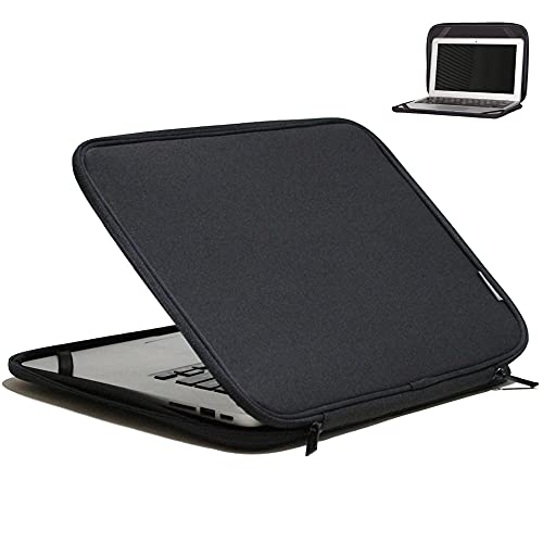 Inntzone Laptop Sleeve 11.6-Inch Case Foldable Slim Chromebook Cover Protective Bag - Blue - Image 1