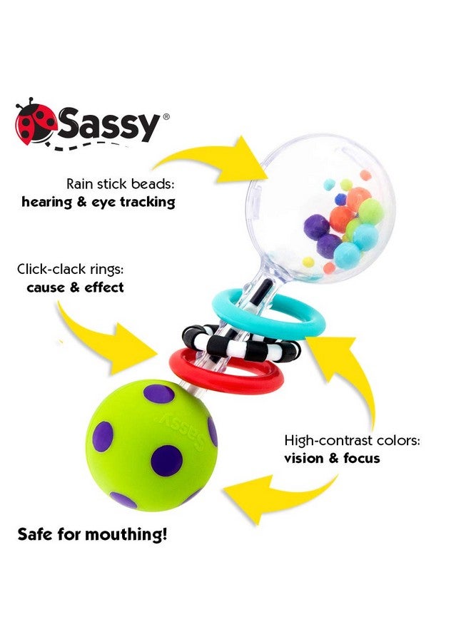 لعبة خشخيشة ساسي سبين شاين التنموية (قد تختلف الألوان)