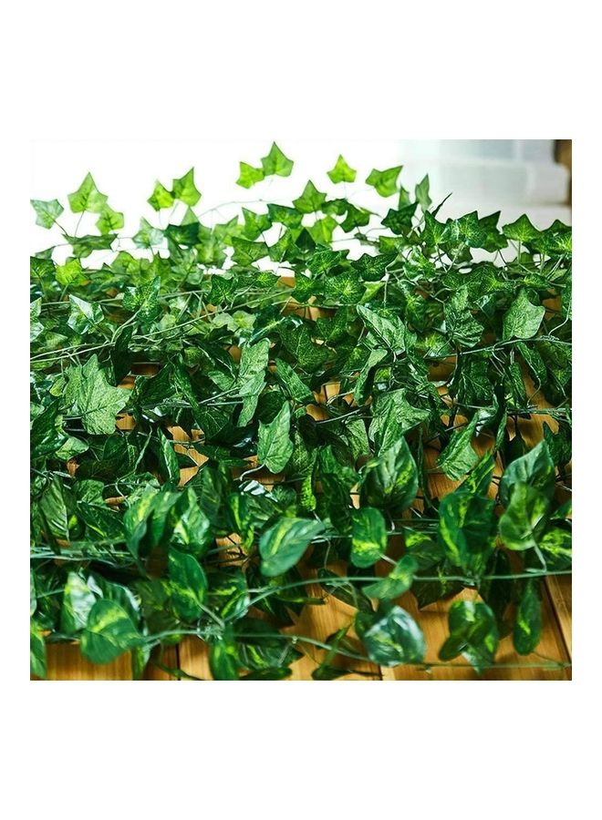 NIBEMINENT 12-Piece Artificial Hanging Ivy Leaves multicolour 230cm - Image 3