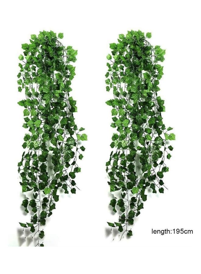 NIBEMINENT 12-Piece Artificial Hanging Ivy Leaves multicolour 230cm - Image 2