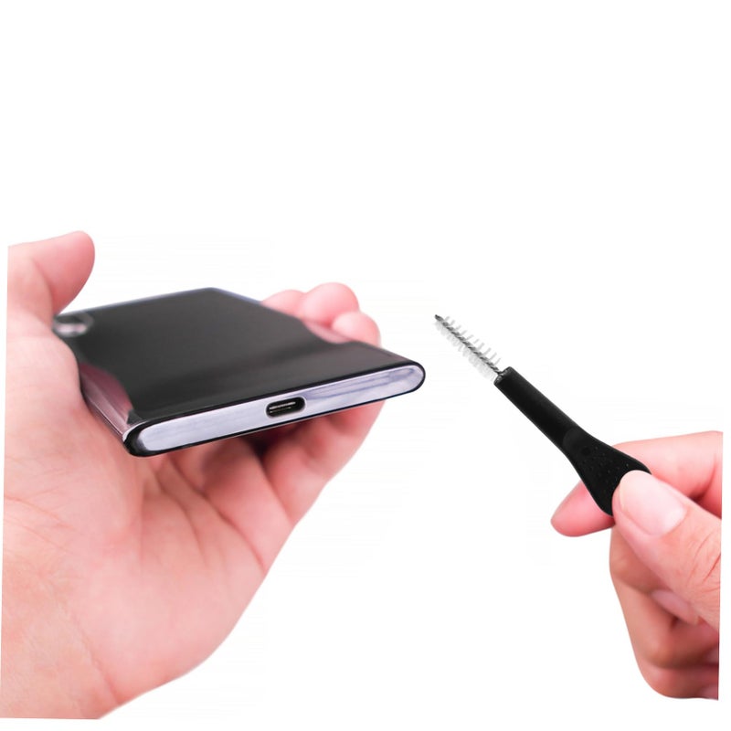 منظف منفذ USB C غطاء مكبر الصوت للغبار مجموعة تنظيف منفذ الشحن ملحقات هاتف محمولة - Image 5