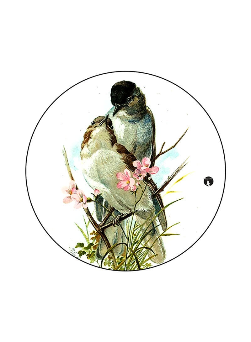 Birds Mouse Pad Multicolour