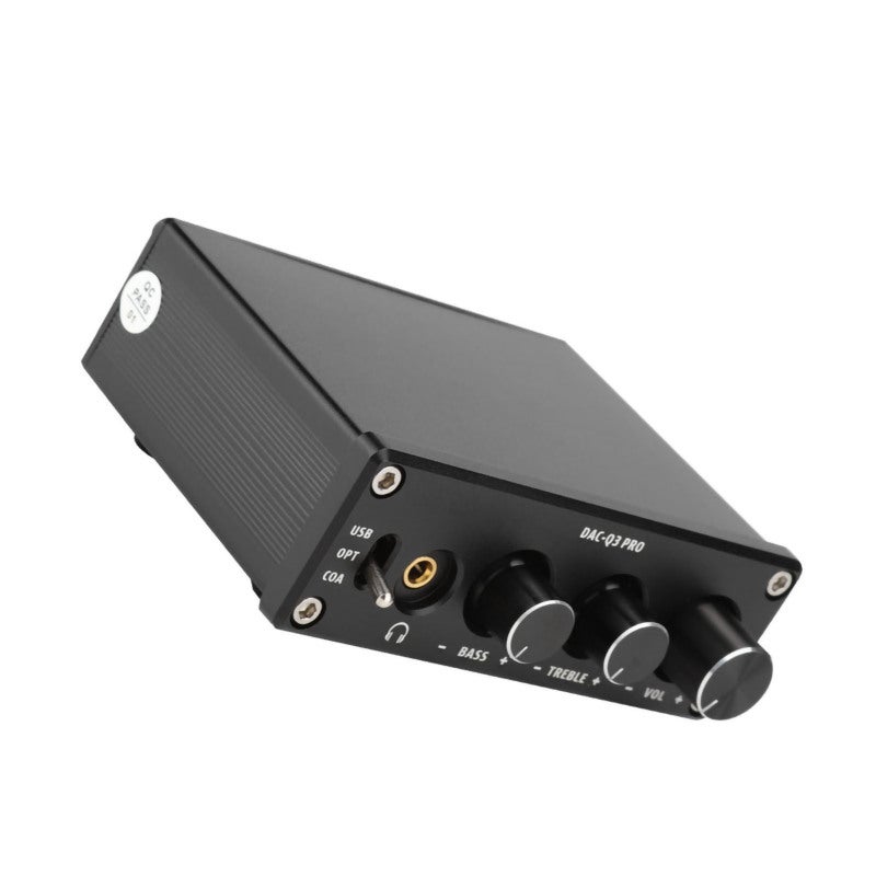 Audio Decoder USB DAC Height Decoding - Adopt MS8412 SA9023 NE5532 97220 Chipset Headphone Amplifier with 3.5MM Headphones Support - High and Low Sound Adjustment Fiber Coax PC-USB Input for Home Audi - Image 3