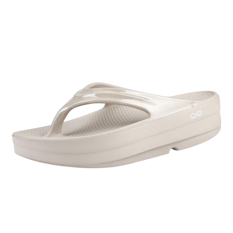 OOFOS OOmega OOlala Recovery Sandal, Nomad - Womenâ€™s Size 8 - Image 1