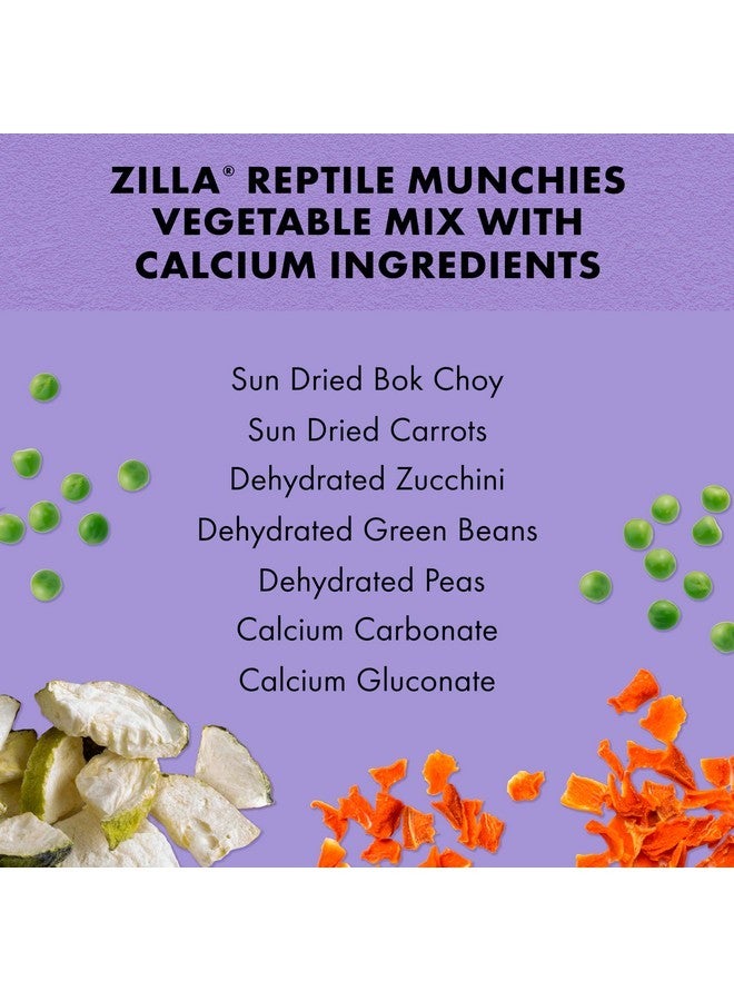 Zilla Reptile Food Munchies Vegetable Mix With Calcium, 4-Ounce - Image 5