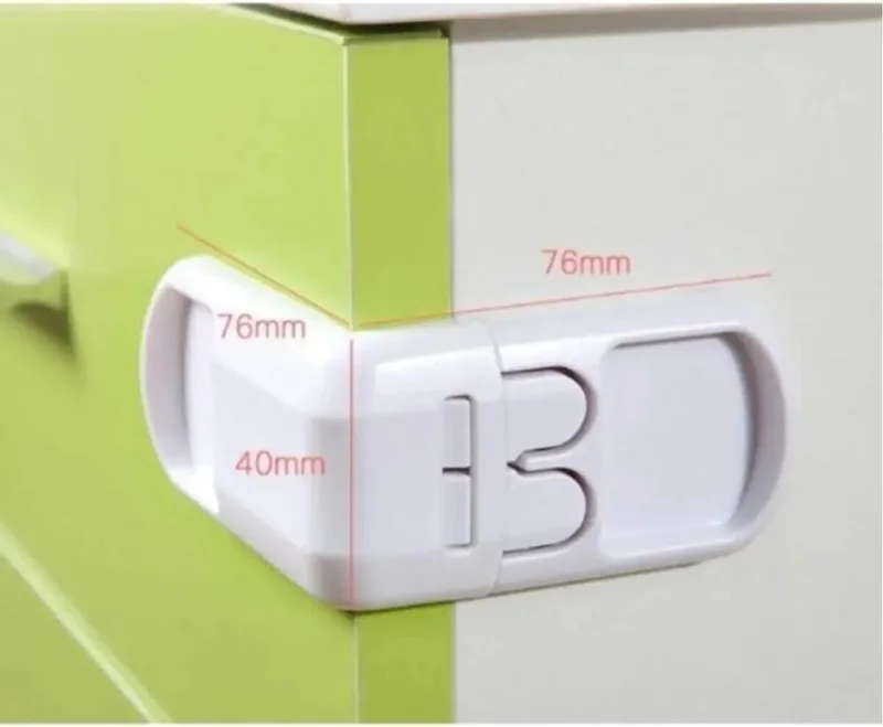 Safestore 2-Pack Baby Child Protection Lock Cabinet Corner Edge Safety Device