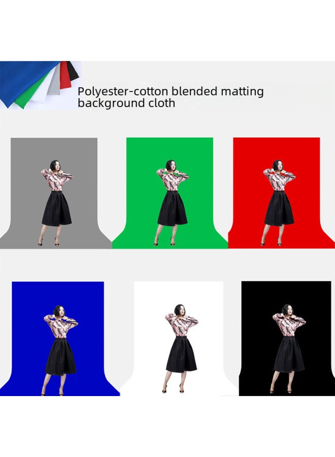 قماش قطن مات خلفية ستوديو، أدوات تصوير خلفيات قماشية، خلفية شاشة خضراء، خلفية تصوير حمراء وبيضاء - Image 3