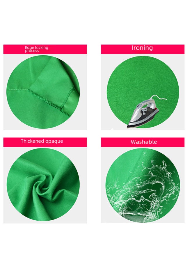 قماش قطن مات خلفية ستوديو، أدوات تصوير خلفيات قماشية، خلفية شاشة خضراء، خلفية تصوير حمراء وبيضاء - Image 5