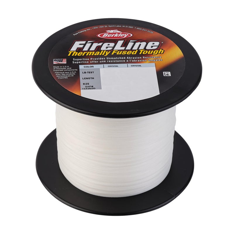 Berkley FireLine Superline Crystal 4lb 18kg 1500yd 1371m Fishing Line Suitable for Freshwater Environments - Image 2