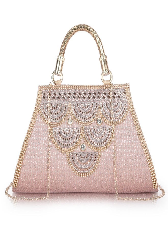 NORVE PU Clutch Purses for Women Wedding Handmade Evening Sidebags Party Bridal Clutch - Image 1