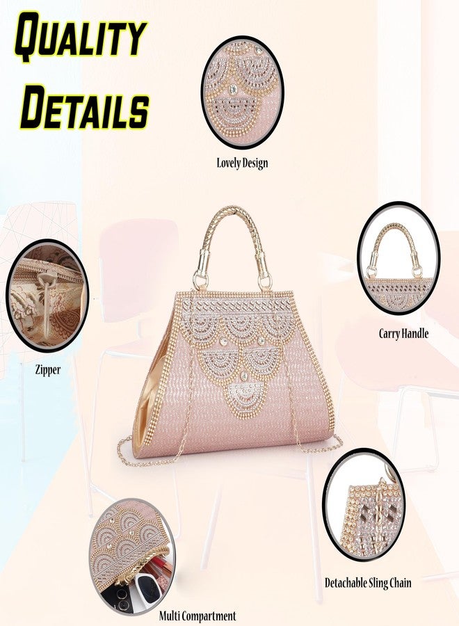 NORVE PU Clutch Purses for Women Wedding Handmade Evening Sidebags Party Bridal Clutch - Image 2