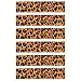 Fukaisu 6pcs Pink Leopard Edible Cake Borders 1102x244in28x62cm PreCut Edible Wrap Strips Glutinous Rice Paper Birthday Cake Decorations for Leopard Theme Birthday Party Supplies - Image 2