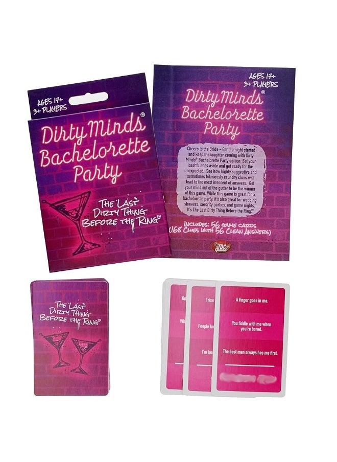 TDC Games - TDC Games Travel Dirty Minds Bachelorette Party Card Game - Image 1