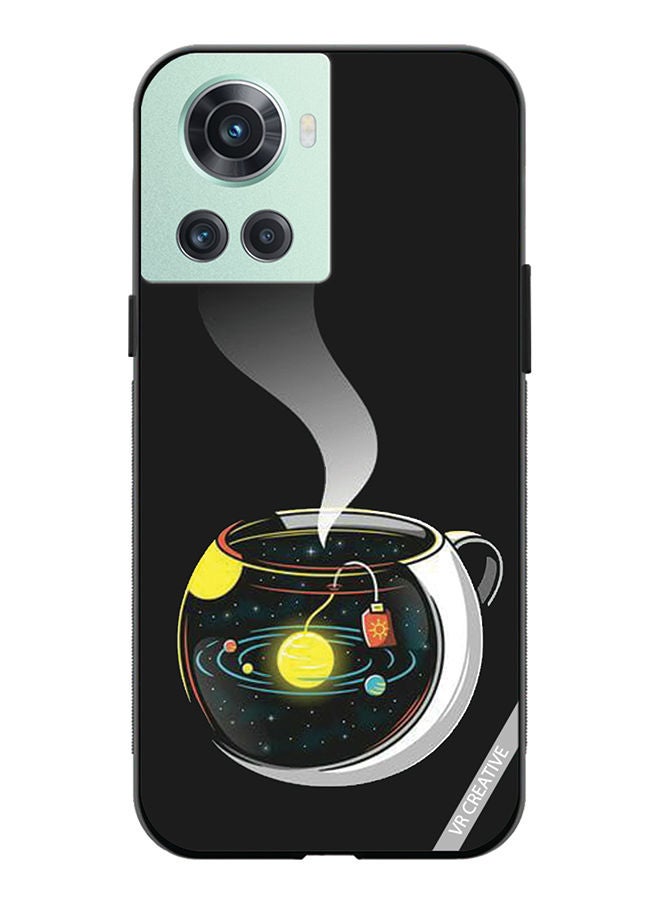 VR CREATIVE Protective Case Cover For OnePlus 10R Galaxy Design Multicolour - Image 1