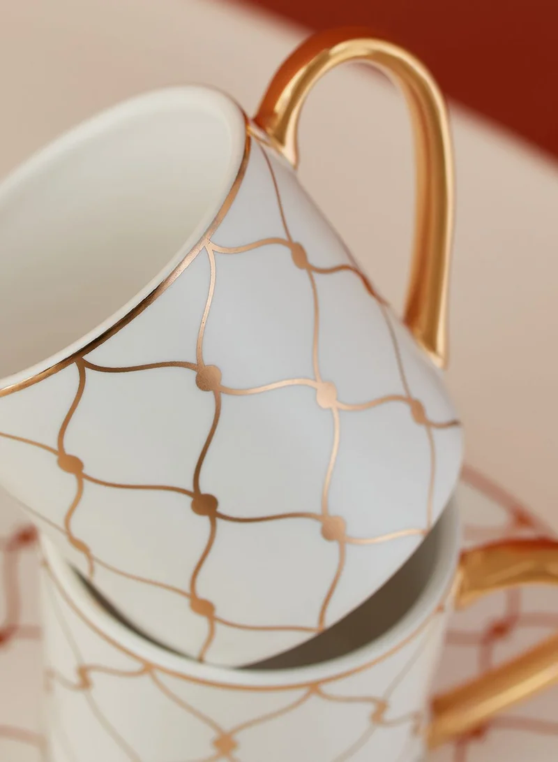Rosanna 6 Pack Espresso Cup With Saucer