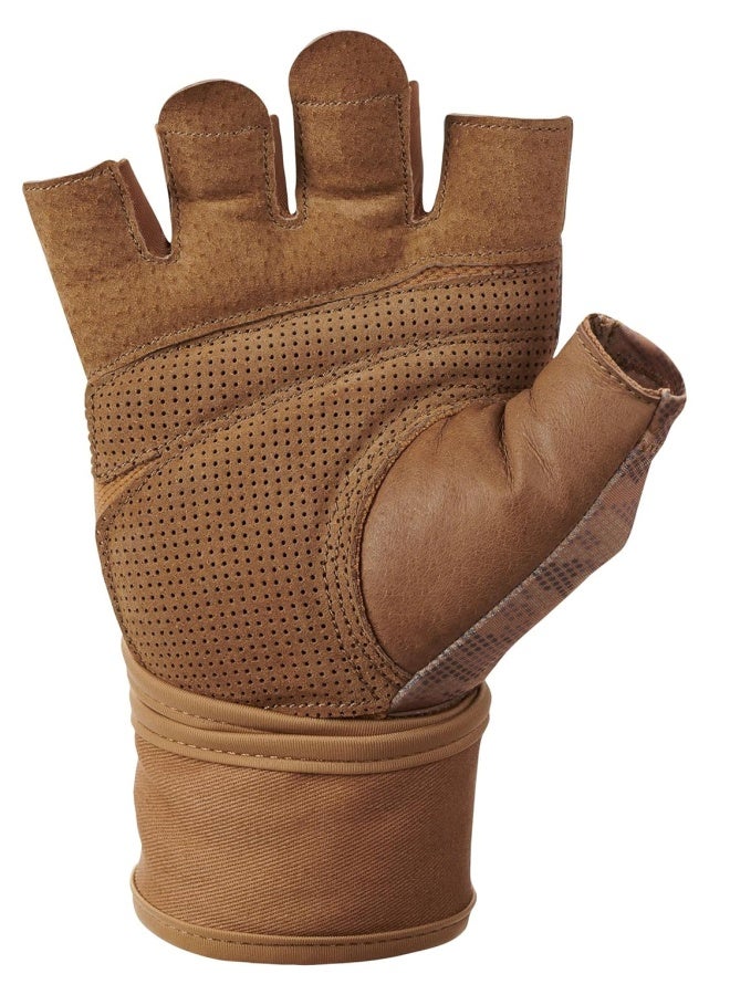 هاربينجر قفازات تدريب هرب الفاخرة للملاكمة والفنون القتالية، تصميم خفيف الوزن ومتين، المقاس: L، اللون: بيج - Image 2