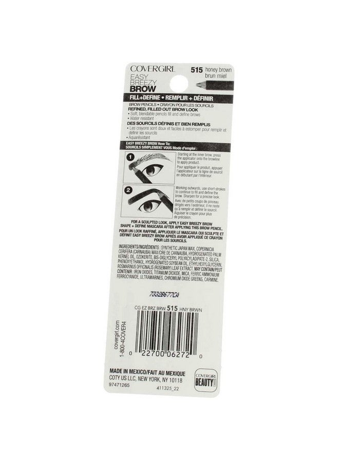 CoverGirl Cg Brow & Eyemkrs 515 Hny Size 0.06O Cover Girl Brow & Eyemakers 515 Honey Brown - Image 4