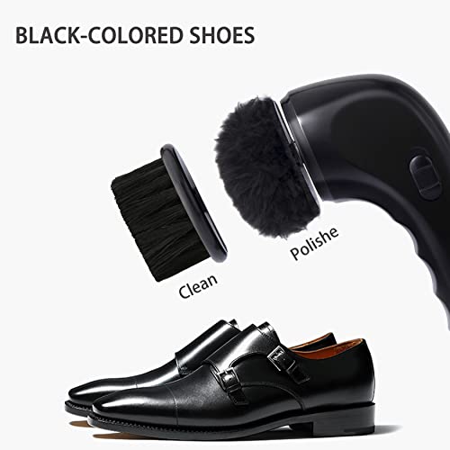 Sansent Electric Shoe Cleaner and Polisher Brush - Portable USB Leather Cleaner Care Kit for Shoes and Sneakers - Image 3