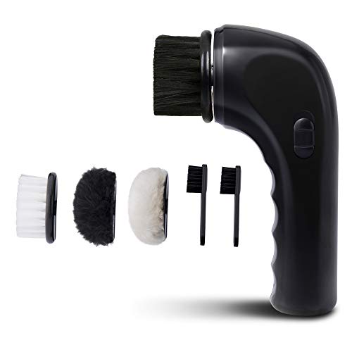 Sansent Electric Shoe Cleaner and Polisher Brush - Portable USB Leather Cleaner Care Kit for Shoes and Sneakers - Image 1