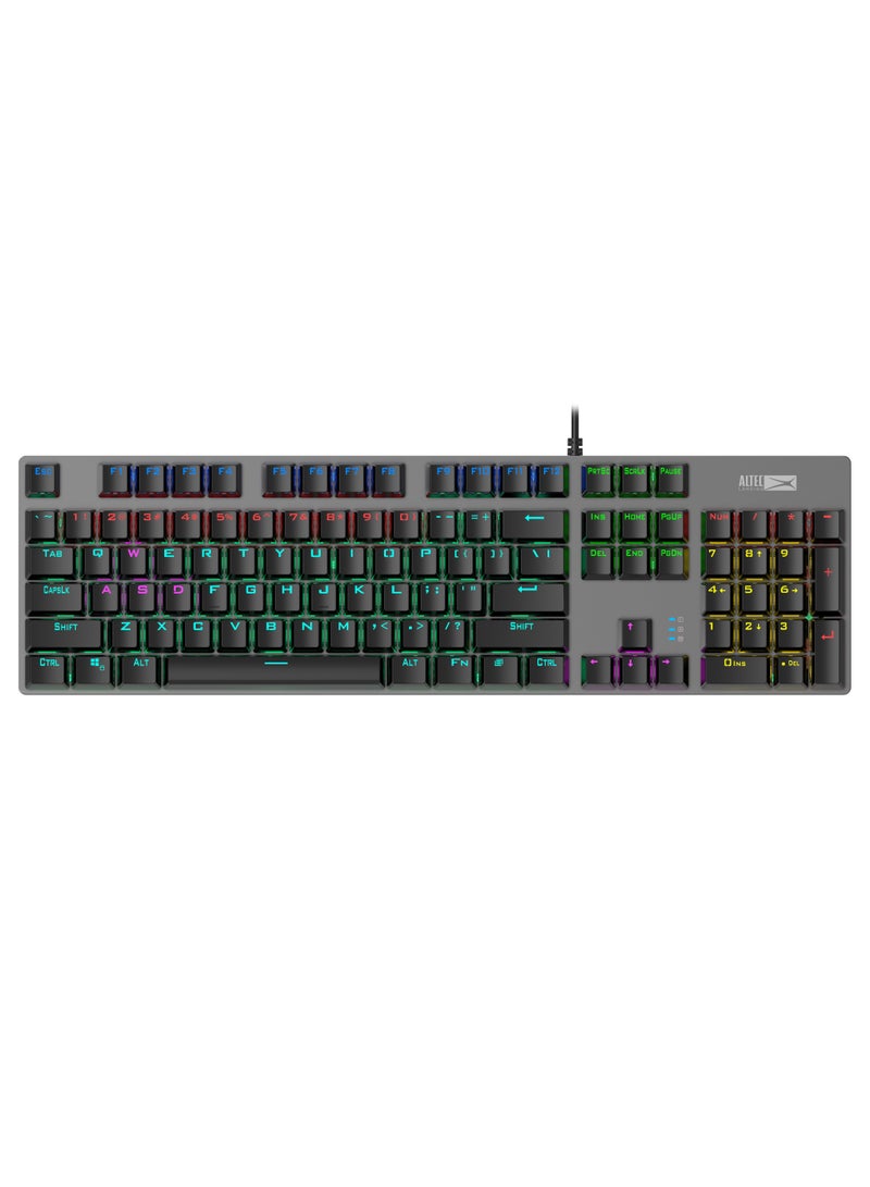 Altec Lancing ALGK8414 Wired Gaming Keyboard Mechanical Blue Switch  - Image 1