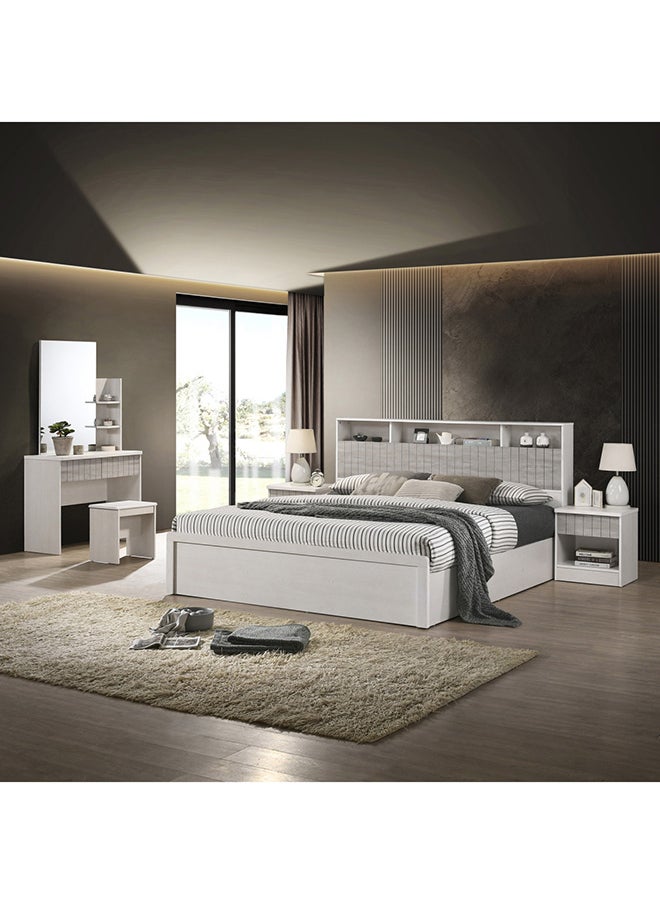 Home Box - Liverpool 6-Piece King Smart Bedroom Set 224 x 110 x 188 cm - Image 1
