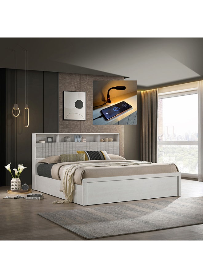 Home Box - Liverpool 6-Piece King Smart Bedroom Set 224 x 110 x 188 cm - Image 1