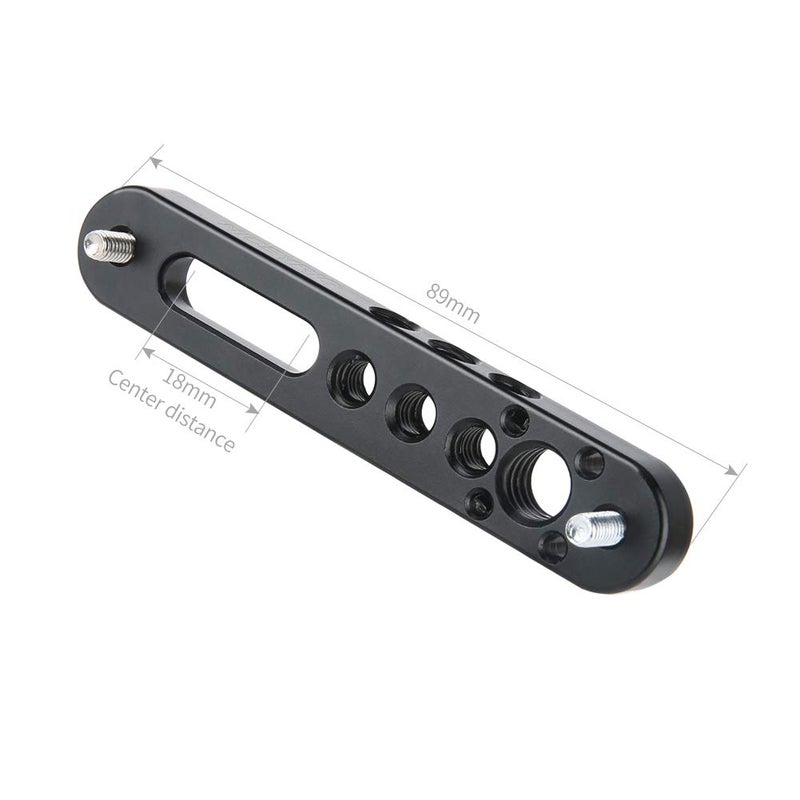 NICEYRIG Multi-Functional Mounting Plate, Cheese Bar with 1/4'' 3/8'' Thread Applicable for Liliput 619AH 819AH FA1011 FA1013, Camera Rig - Image 5