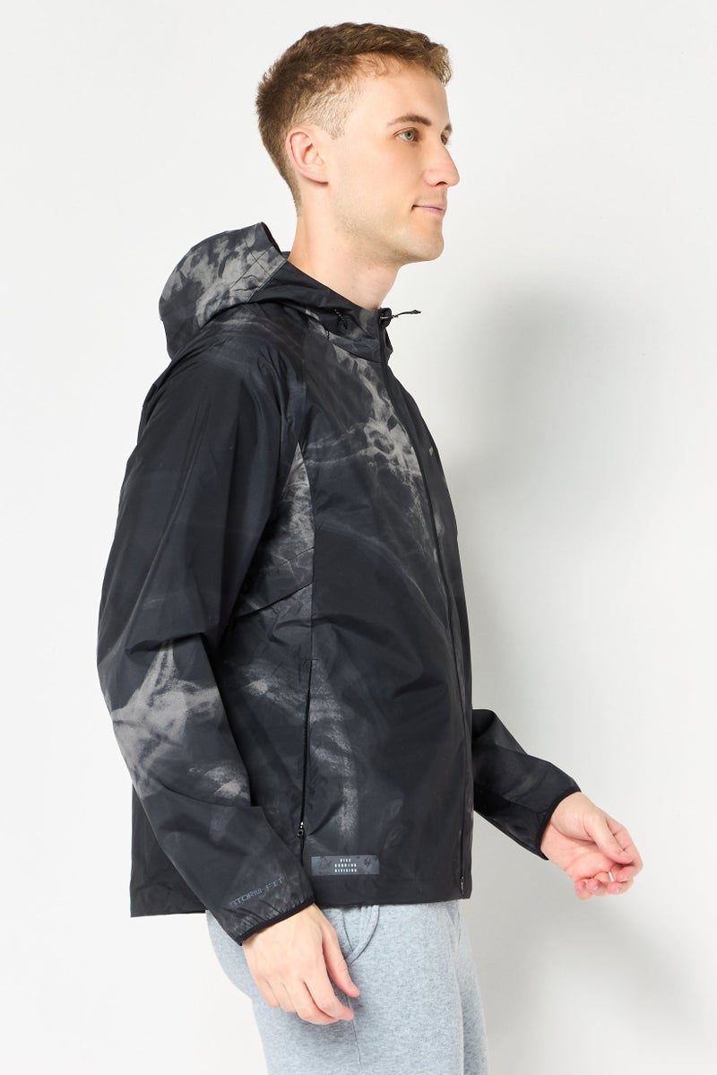 Nike Men Sportswear Fit Running Jacket, Multicolor - Image 3