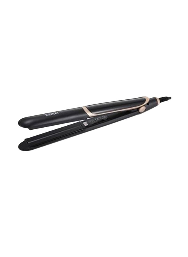 Kemei Professional Hair Straightener Black - Image 1