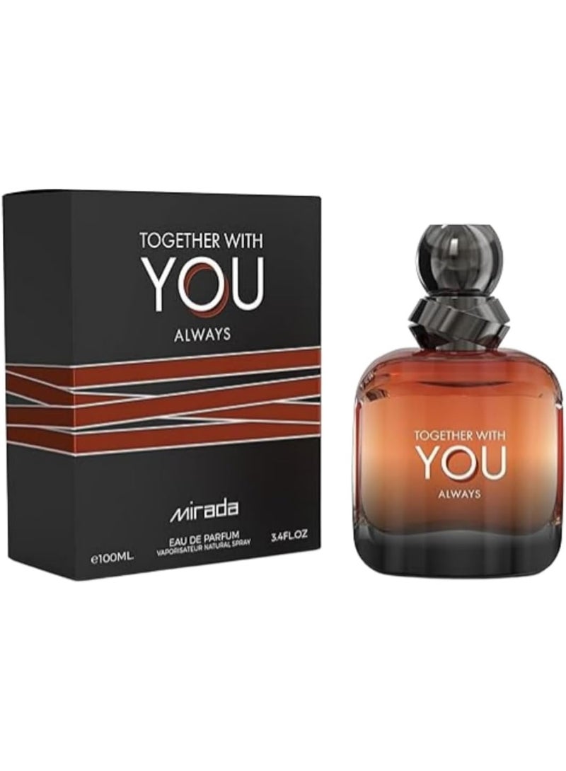 ميرادا عطر Together With You Always للرجال EDP 100ML - Image 1