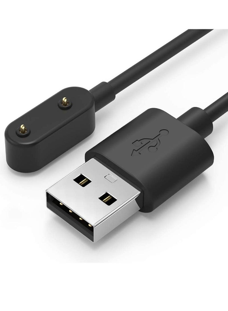 ELTRAZONE Charger Compatible with Huawei Watch Fit Mini, Honor Band 6, Huawei Band 6 7, Huawei 4X, Honor Watch ES - Magnetic USB Charging Cable 3.3ft 100cm - Smartwatch Accessories - Black - Image 1