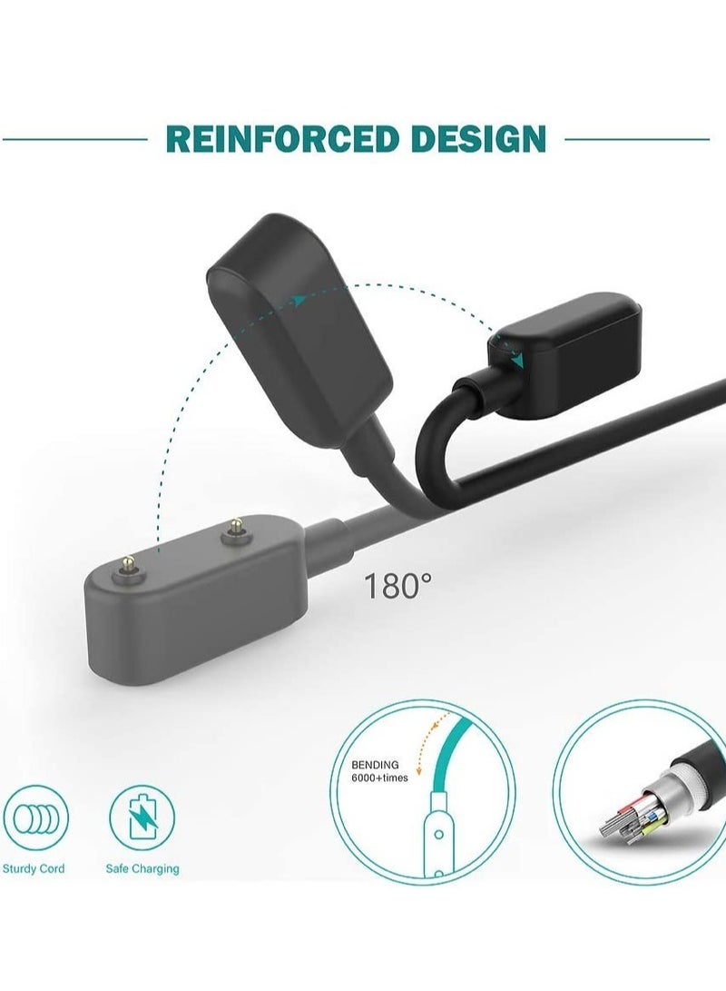 ELTRAZONE Charger Compatible with Huawei Watch Fit Mini, Honor Band 6, Huawei Band 6 7, Huawei 4X, Honor Watch ES - Magnetic USB Charging Cable 3.3ft 100cm - Smartwatch Accessories - Black - Image 3