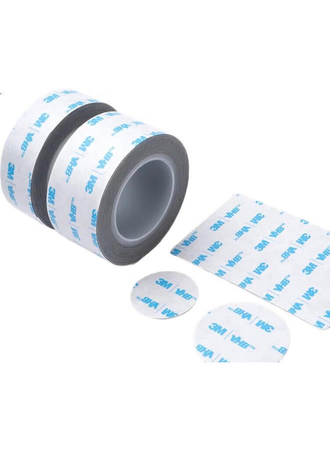 3M 3M Double-Sided Tape, Strong Adhesive, Waterproof, For Office Use/Etc, Student Stationery, Crafts, Etc. 6604-Gp, 85Mm*54Mm/2 Pieces - Image 2