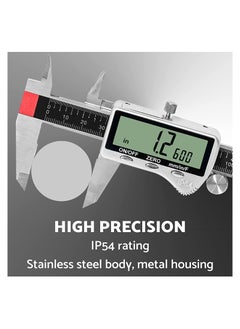 Generic Digital Caliper Measuring Tool, Large LCD, Digital Calipers 8 inch / 200 mm, Electronic Micrometer Vernier with Fractions  - Image 2