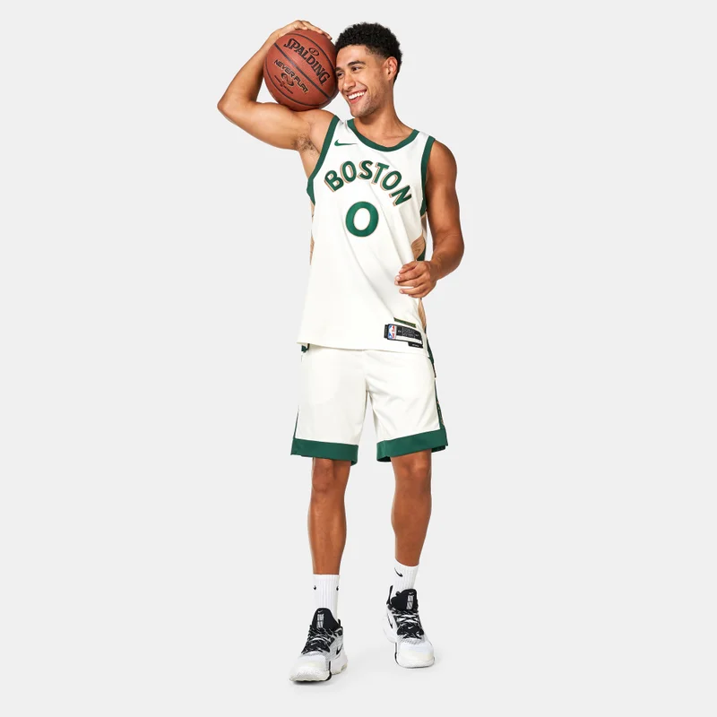 Nike Men's NBA Boston Celtics Jayson Tatum City Edition Dri-FIT Swingman Basketball Jersey - 2023/24