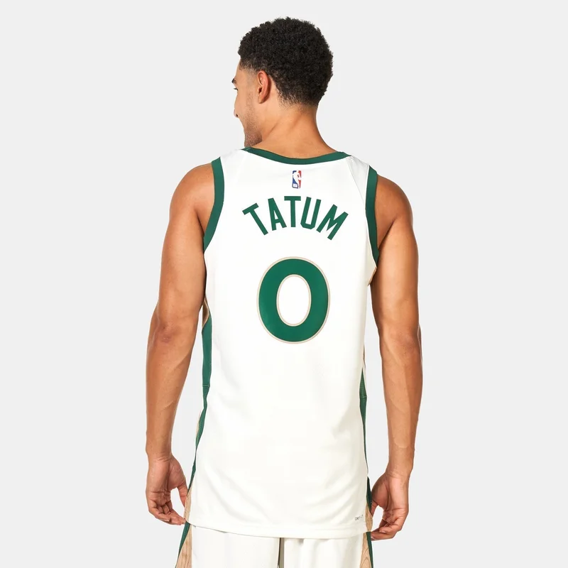 Nike Men's NBA Boston Celtics Jayson Tatum City Edition Dri-FIT Swingman Basketball Jersey - 2023/24