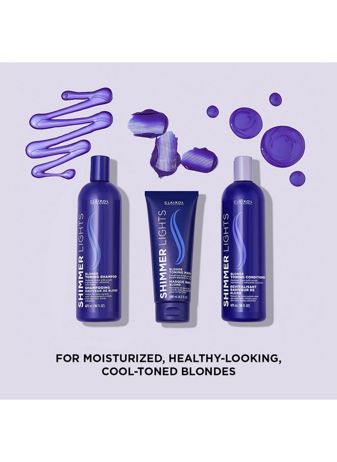 Clairol Professional - Shimmer Lights Purple Shampoo 2 Fl. Oz Neutralizes Brass & Yellow Tones For Blonde Silver Gray & Highlighted Hair Packaging May Vary - Image 1